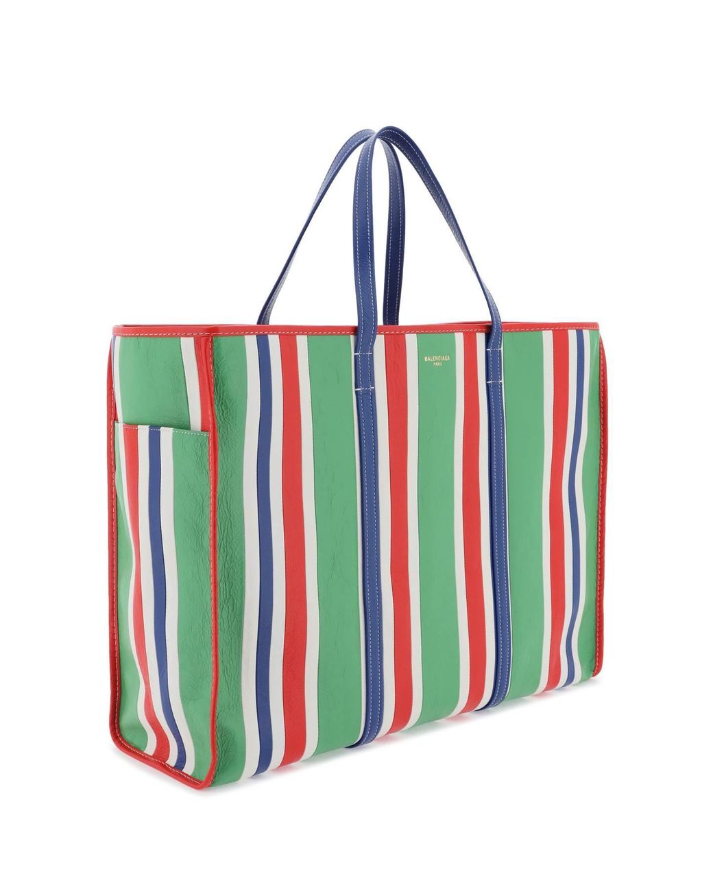 Balenciaga striped hotsell tote