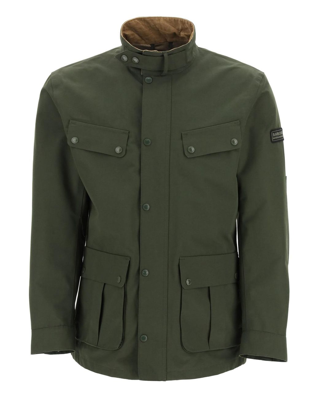 Barbour Duke Waterproof Jacket in Green for Men Lyst Canada