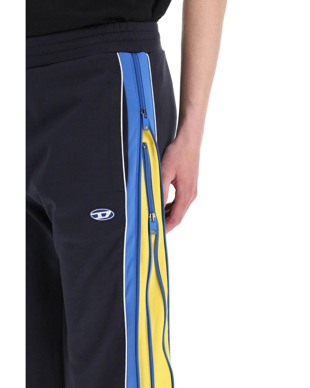 Zip up sales track pants