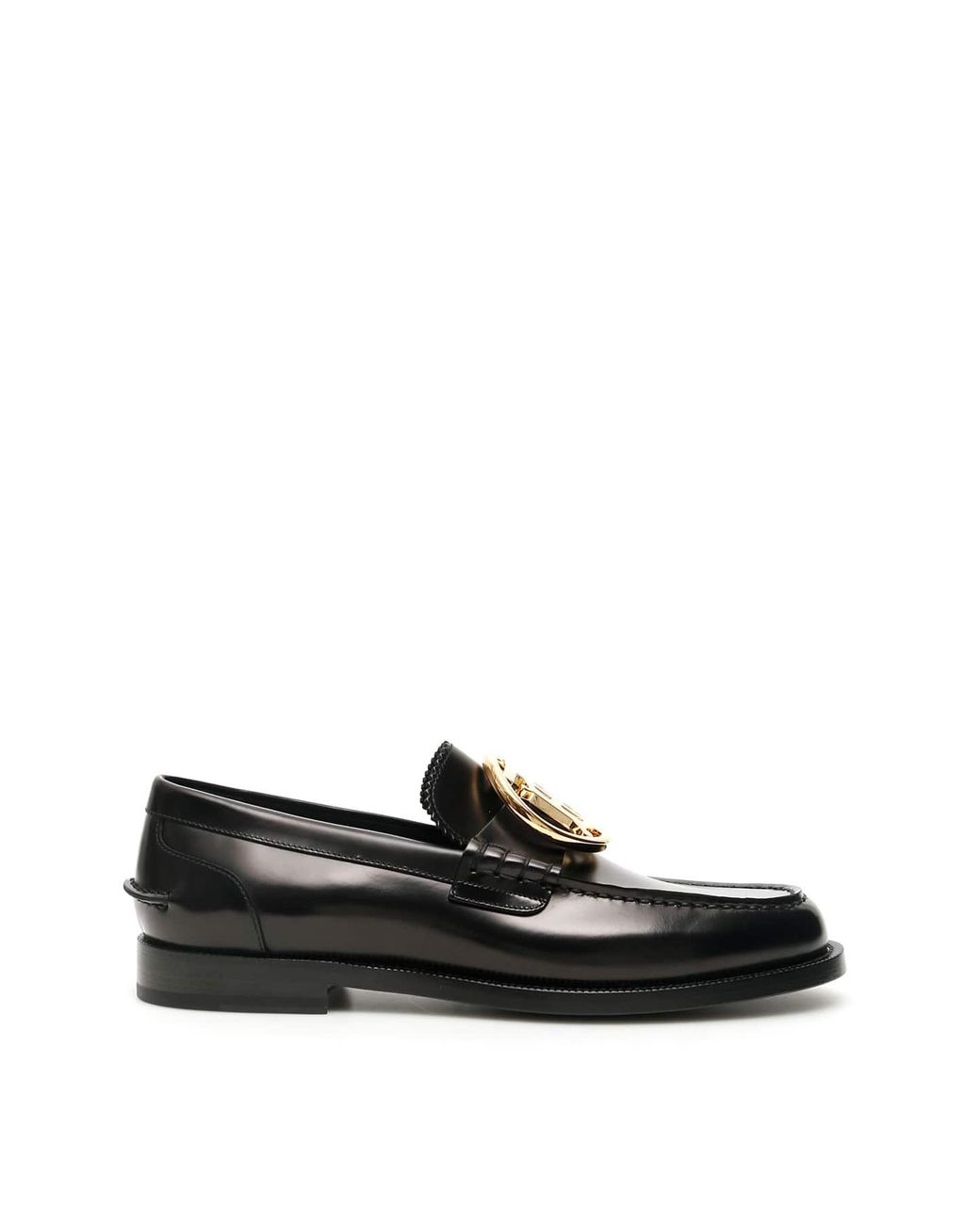 Burberry Tb Bedmoore Loafers in Black for Men | Lyst