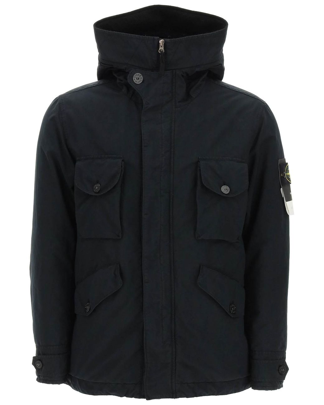 Stone Island David -tc Down Parka for Men | Lyst