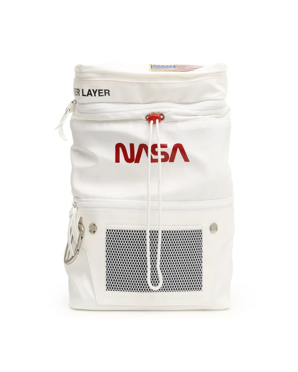 Heron Preston Nasa Backpack in White for Men Lyst