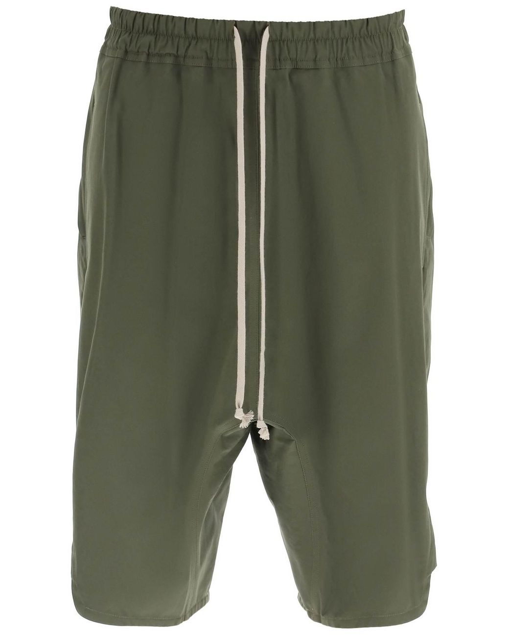 Rick Owens Men's Green Basket Swingers Shorts