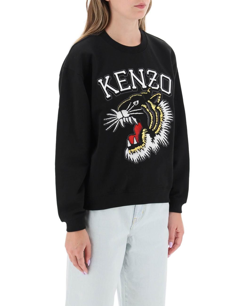 Kenzo jumper online black and silver