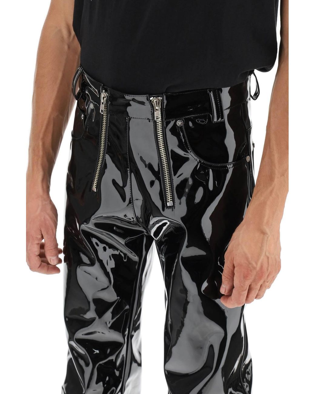 Vinyl cargo pants 2025