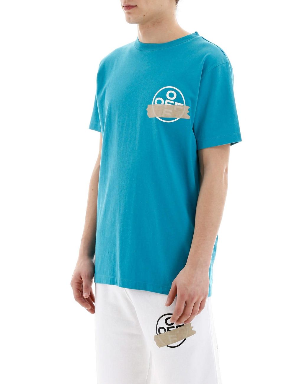 off white tape t shirt