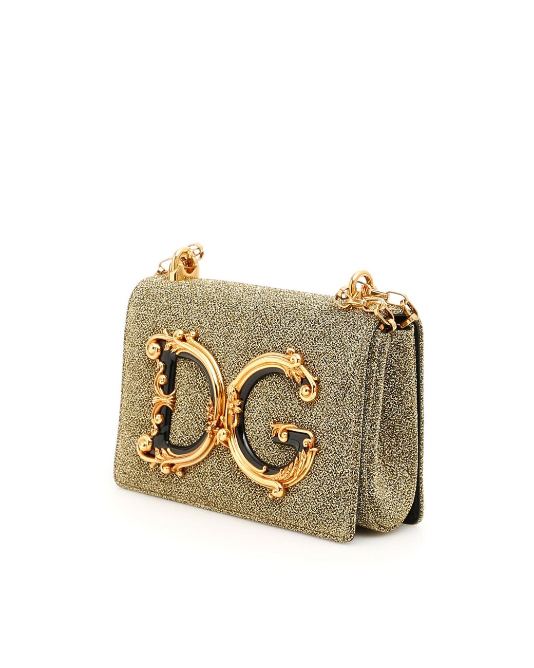 Dolce Gabbana Lurex Dg Girls Bag Lyst