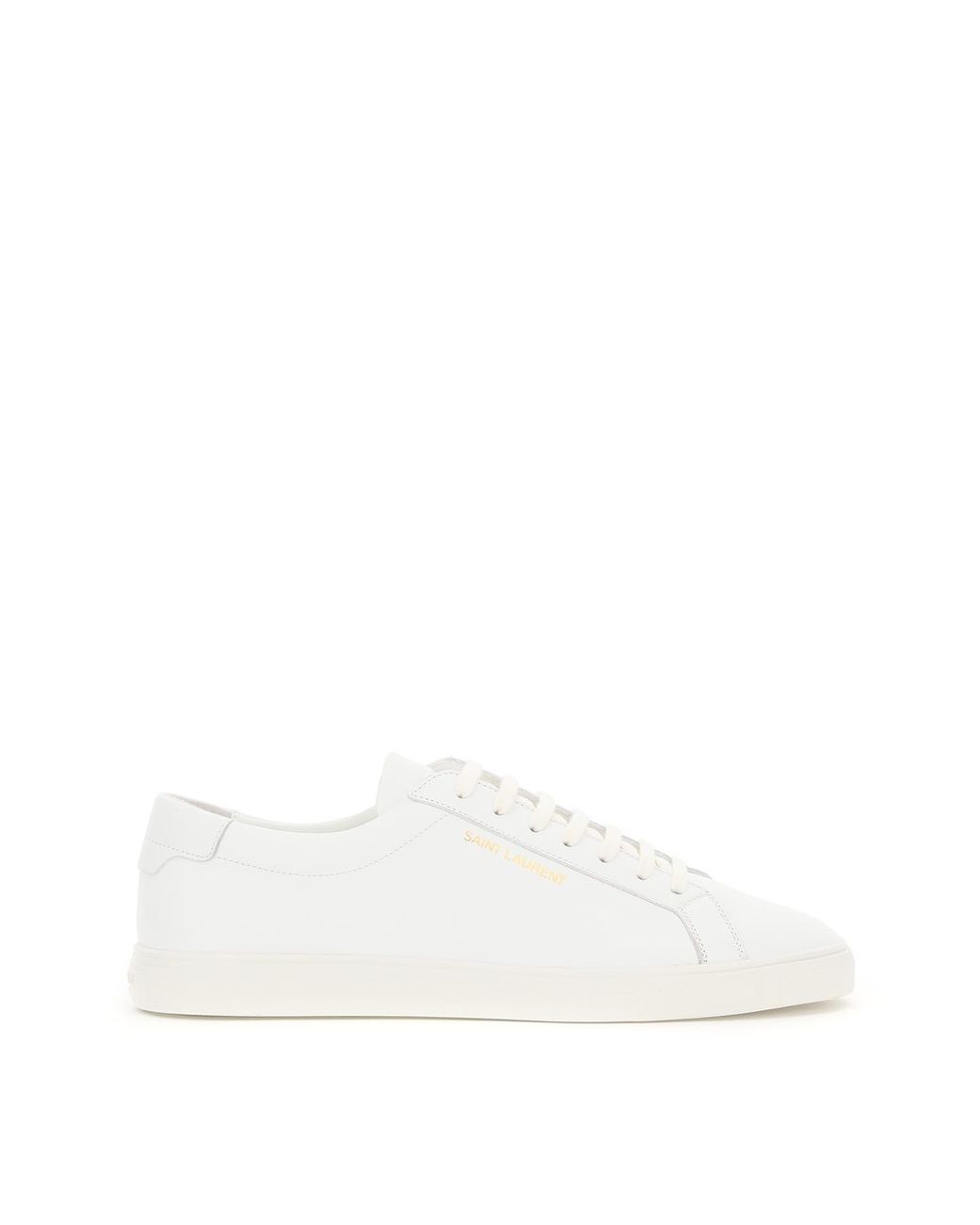 saint laurent andy perforated leather sneakers