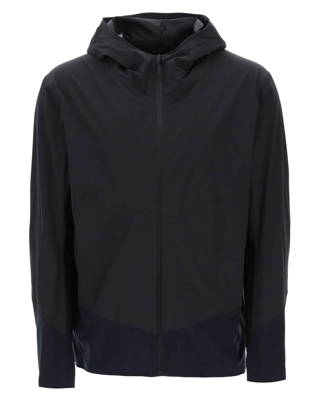 Veilance Secant Comp Hooded Softshell Jacket in Black for Men | Lyst