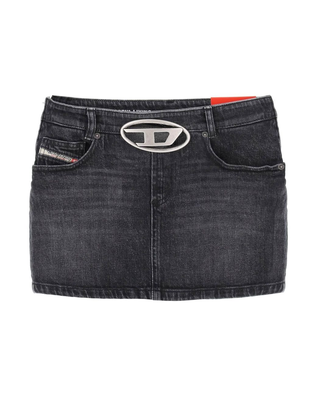 Diesel denim top mini skirt