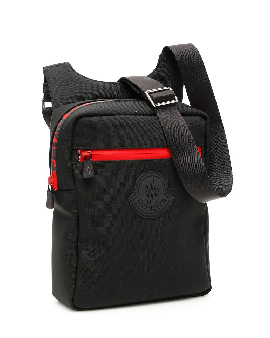 Moncler Pascal Messenger Bag in Black for Men | Lyst