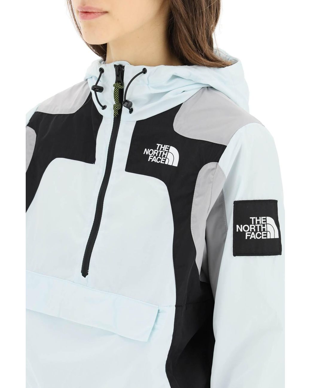 north face panel wind jacket