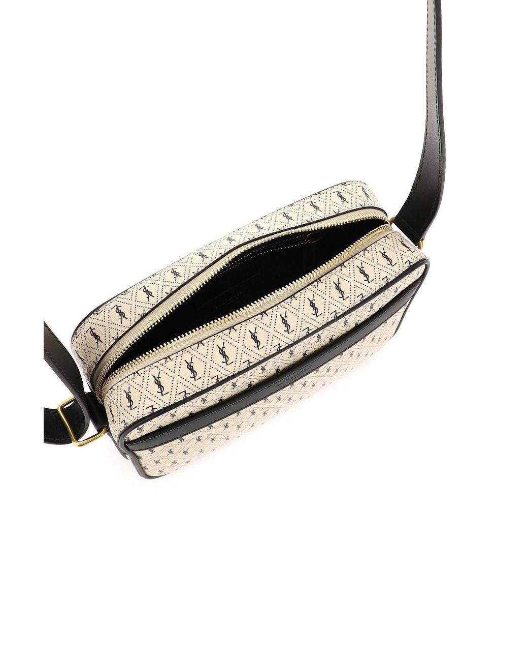 Saint Laurent Le Monogramme Camera Bag In Coated Canvas for Men Lyst