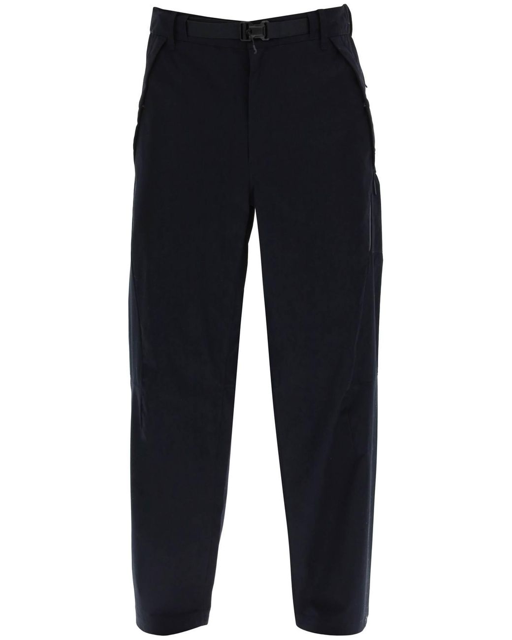 C.P. Company Cargo Pants With Builtin Belt in Blue for Men Lyst