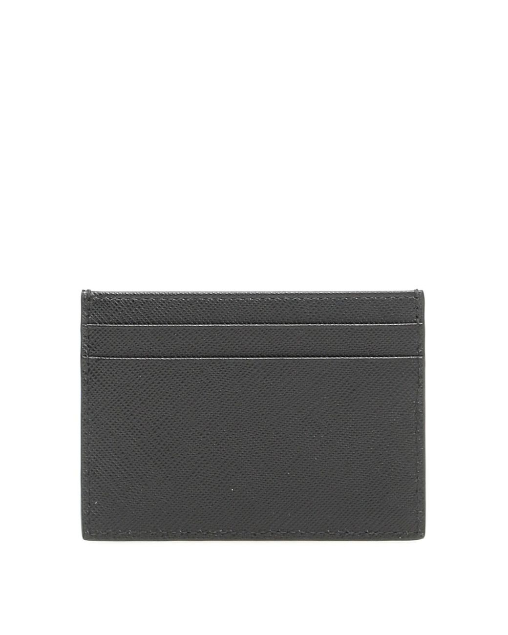 Prada Whale Cardholder in Black for Men Lyst