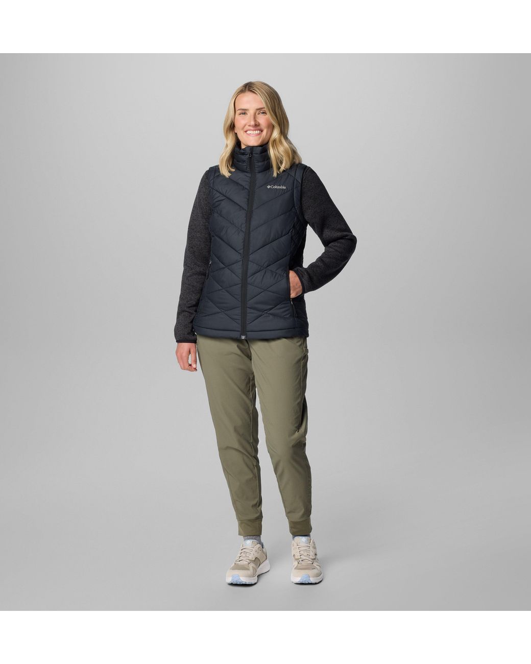 Columbia Blue S Heavenly Ii Insulated Puffer Vest