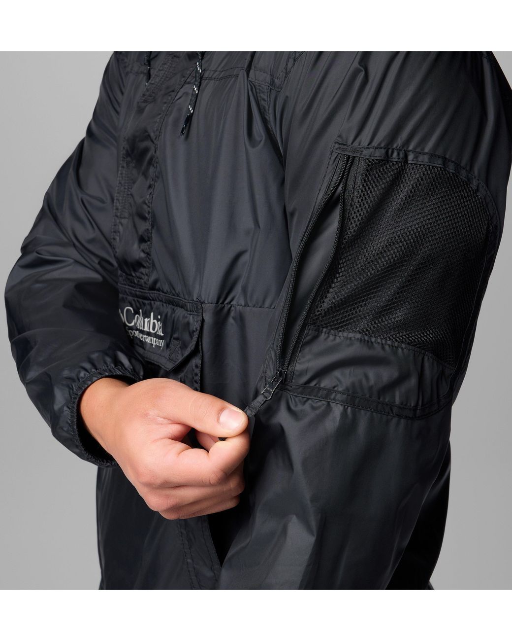 Columbia Black Challenger Ii Windbreaker for men