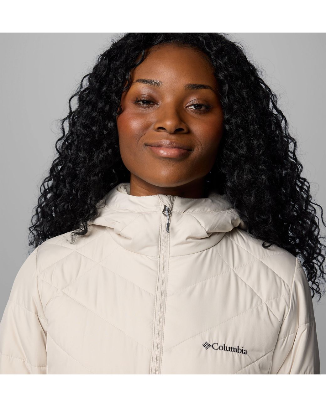 Columbia Natural S Heavenly Long Hooded Puffer Jacket