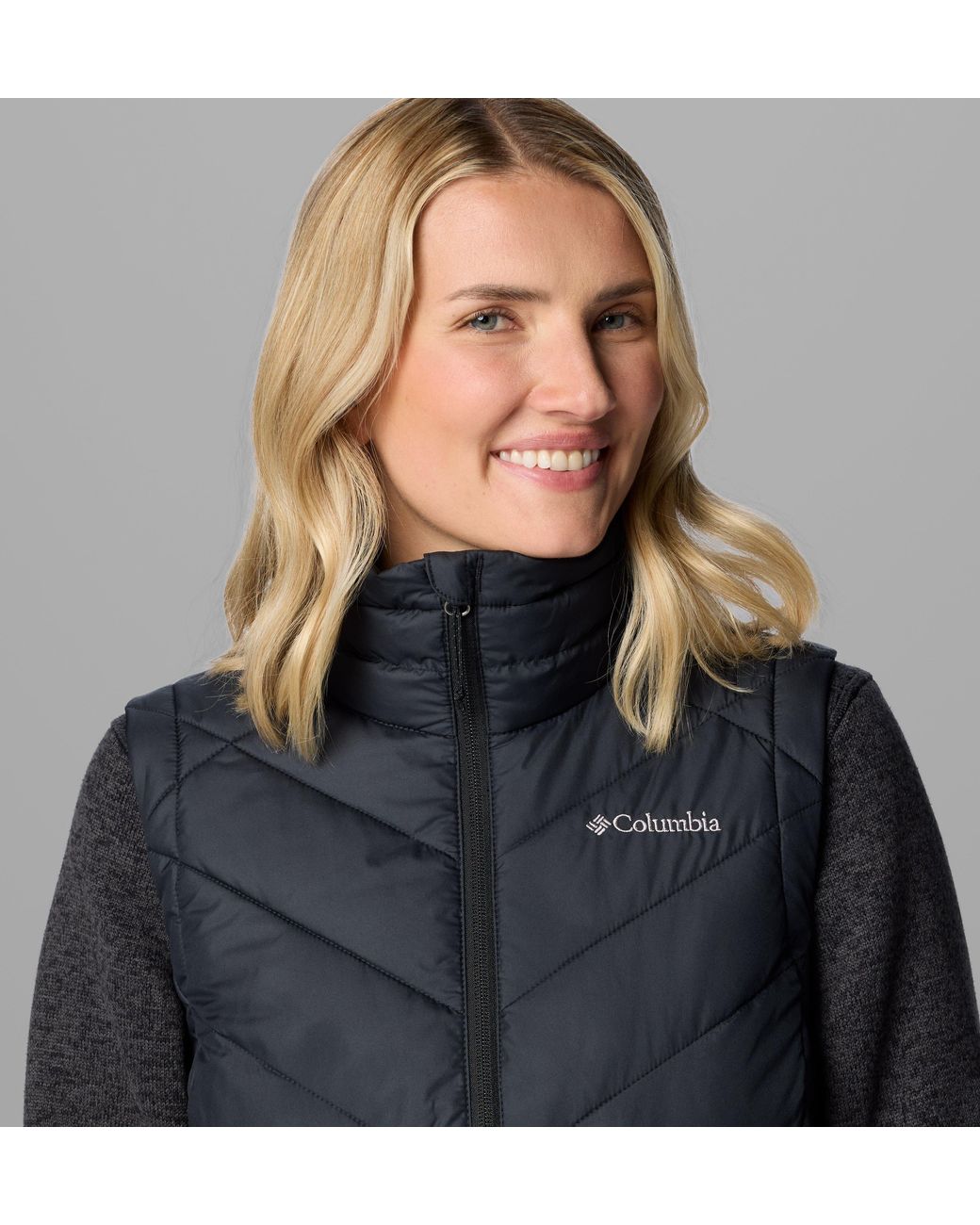 Columbia Blue S Heavenly Ii Insulated Puffer Vest