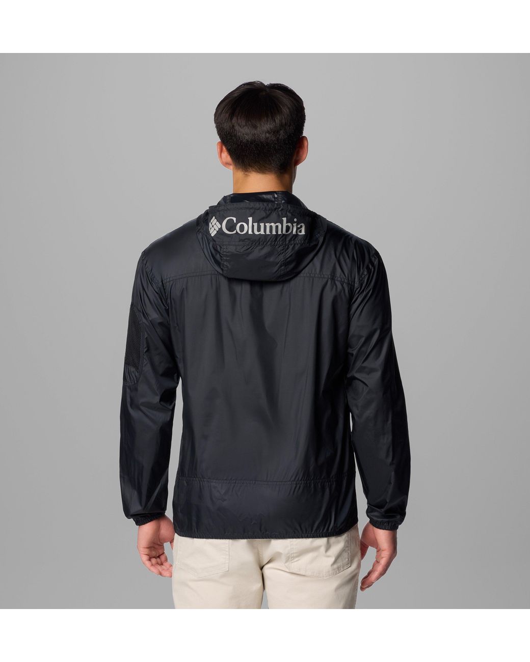 Columbia Black Challenger Ii Windbreaker for men