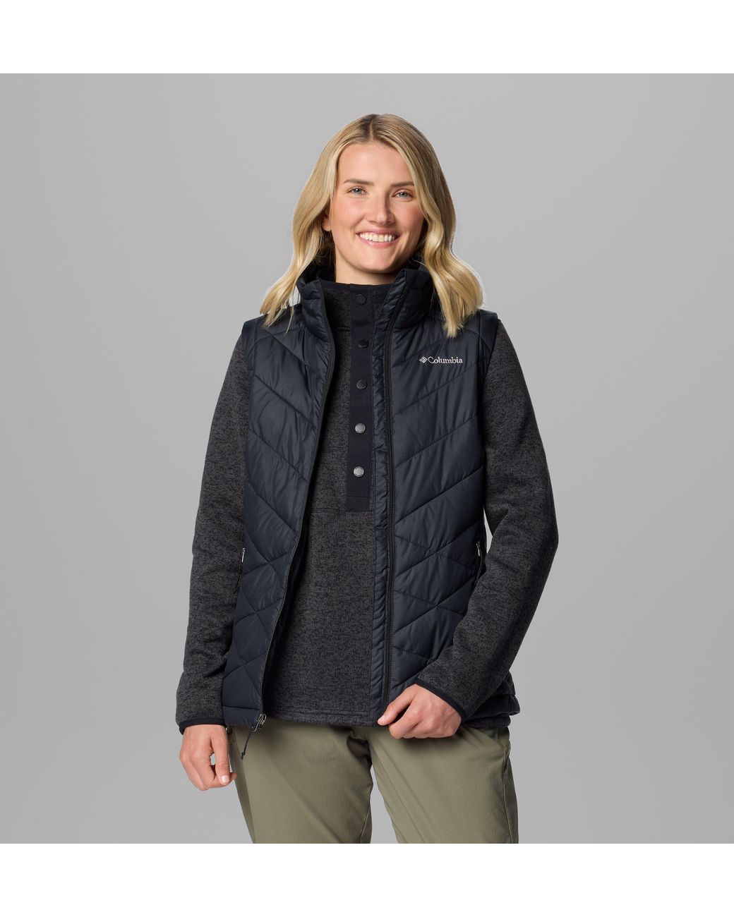 Columbia Blue S Heavenly Ii Insulated Puffer Vest