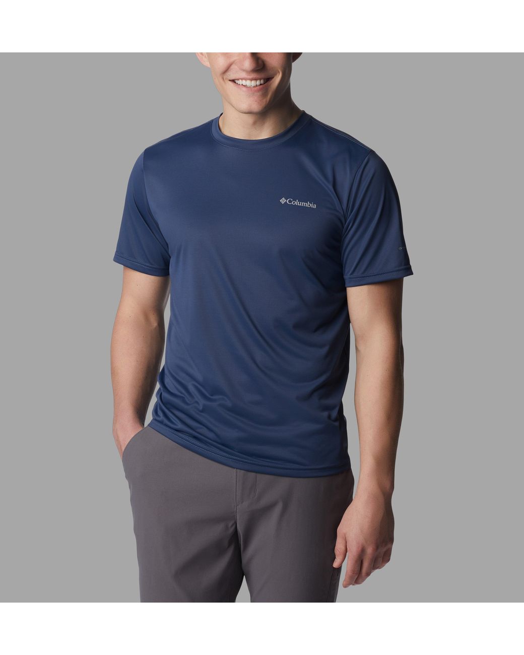 Columbia Blue Hike Crew for men