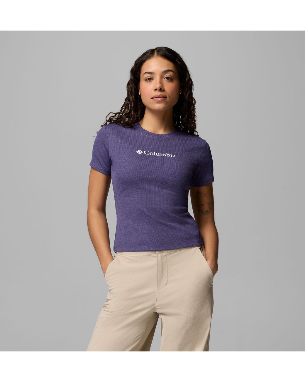 Columbia Blue Columbia Move Technical T-Shirt