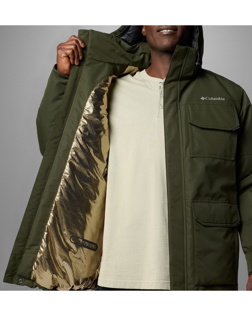 Columbia Green Mens Landroamer Ii Parka for men