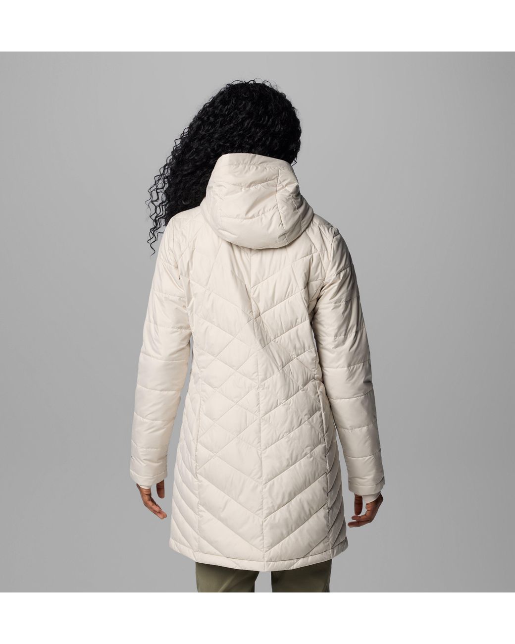 Columbia Natural S Heavenly Long Hooded Puffer Jacket