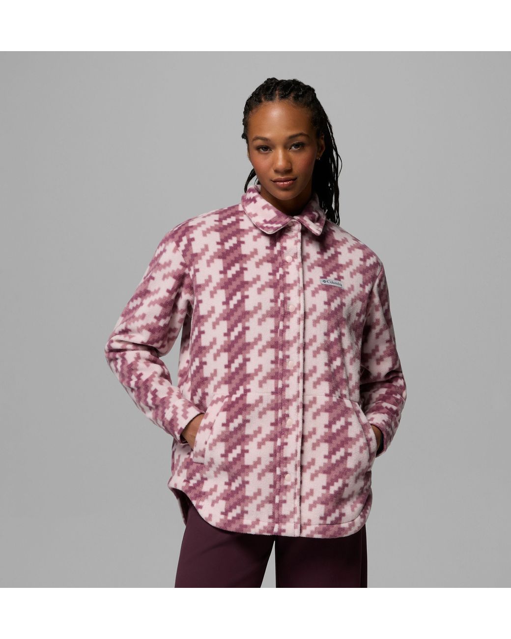 Columbia Red S Benton Springs Shirt Jacket Ii