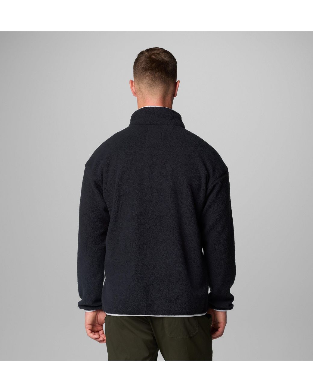Columbia Black Helvetia Ii Half Snap Fleece for men