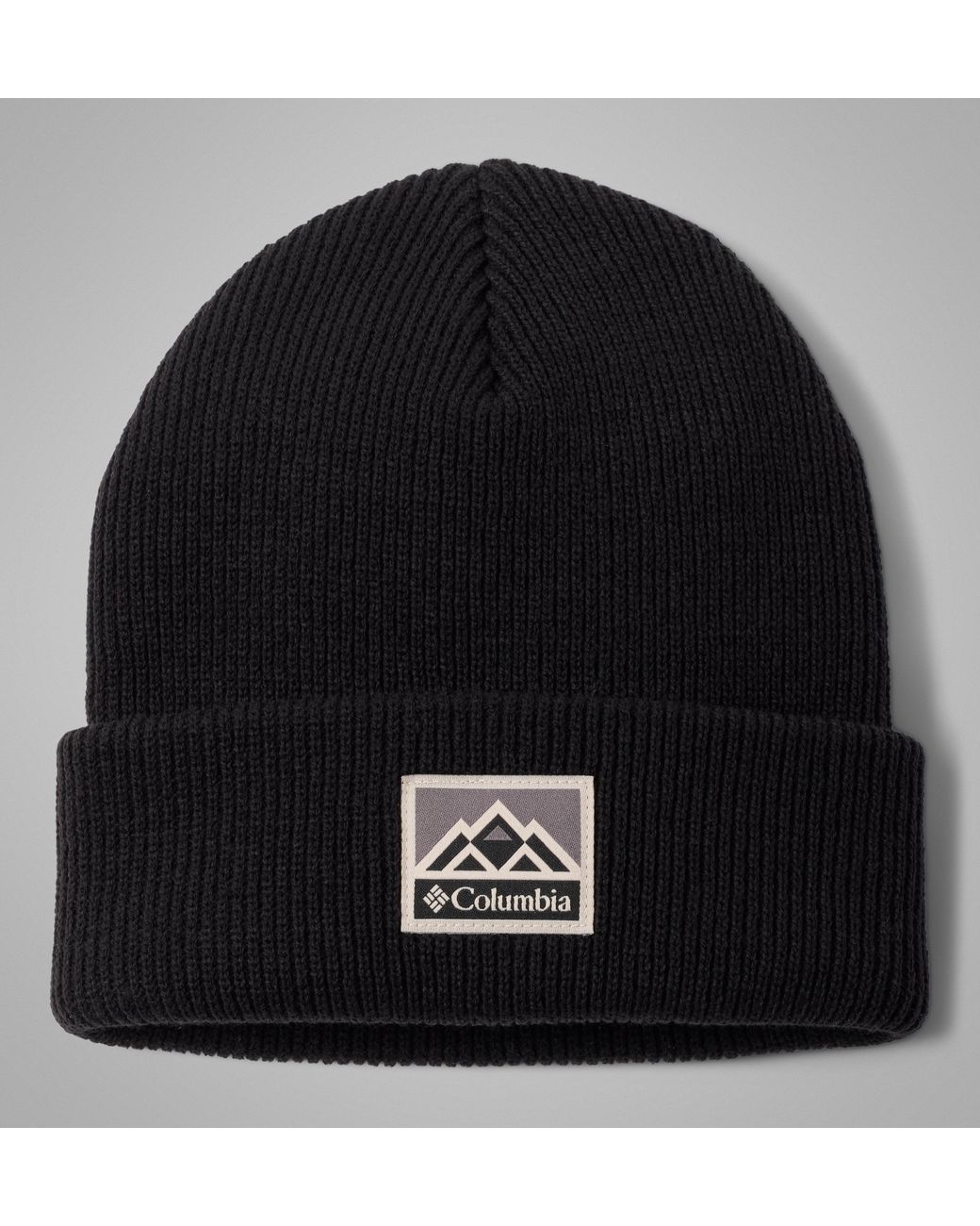 Columbia Black Whirlibird Cuffed Beanie