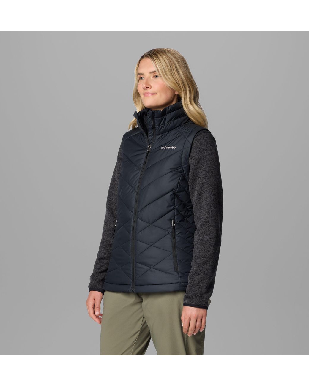 Columbia Blue S Heavenly Ii Insulated Puffer Vest