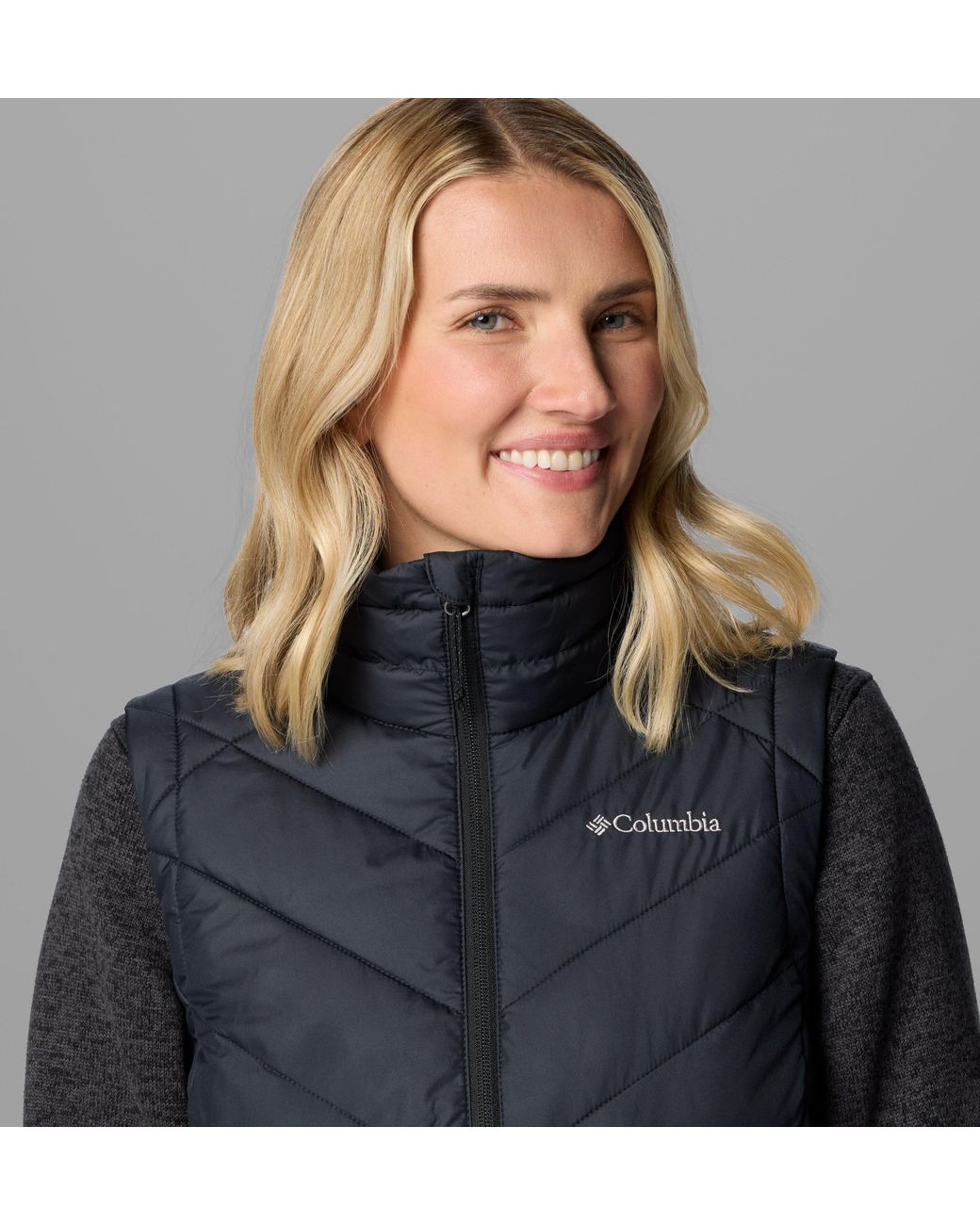 Columbia Blue S Heavenly Ii Insulated Puffer Vest