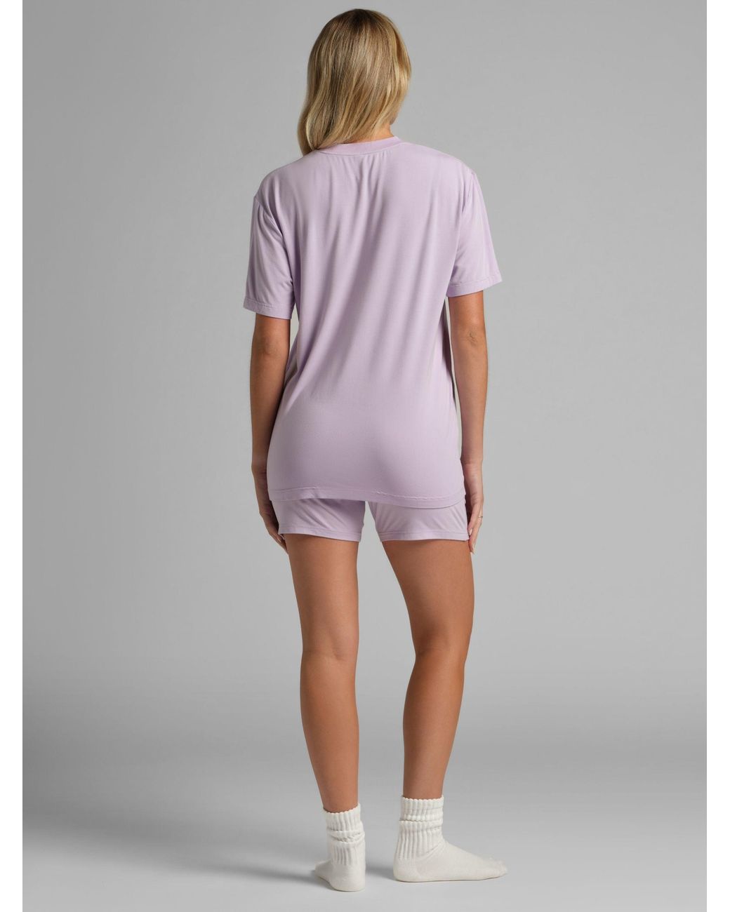 Comfrt Purple Cloud Lounge Shorts