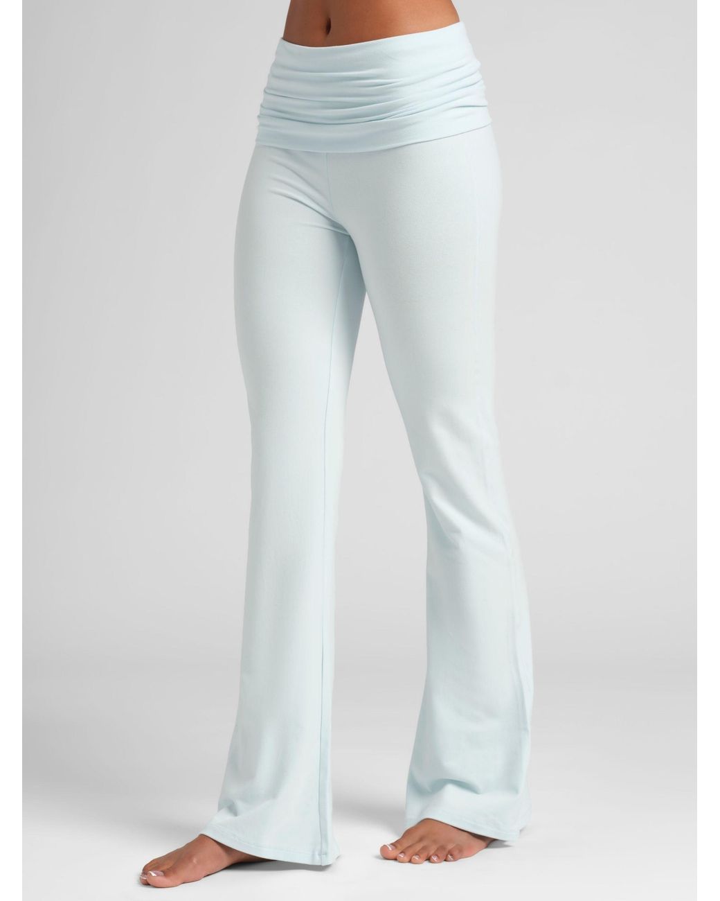 Comfrt Blue Softstretch Foldover Pant