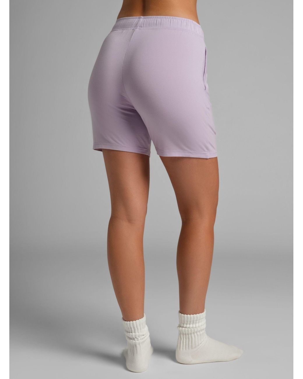 Comfrt Purple Cloud Lounge Shorts