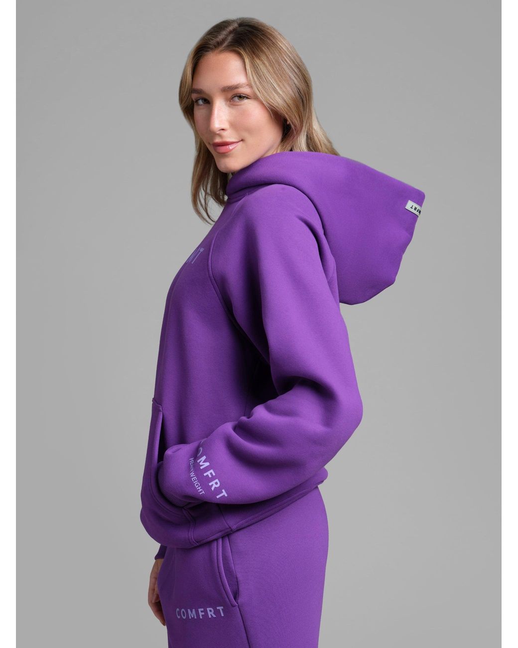 Comfrt Purple Tranquil Hoodie