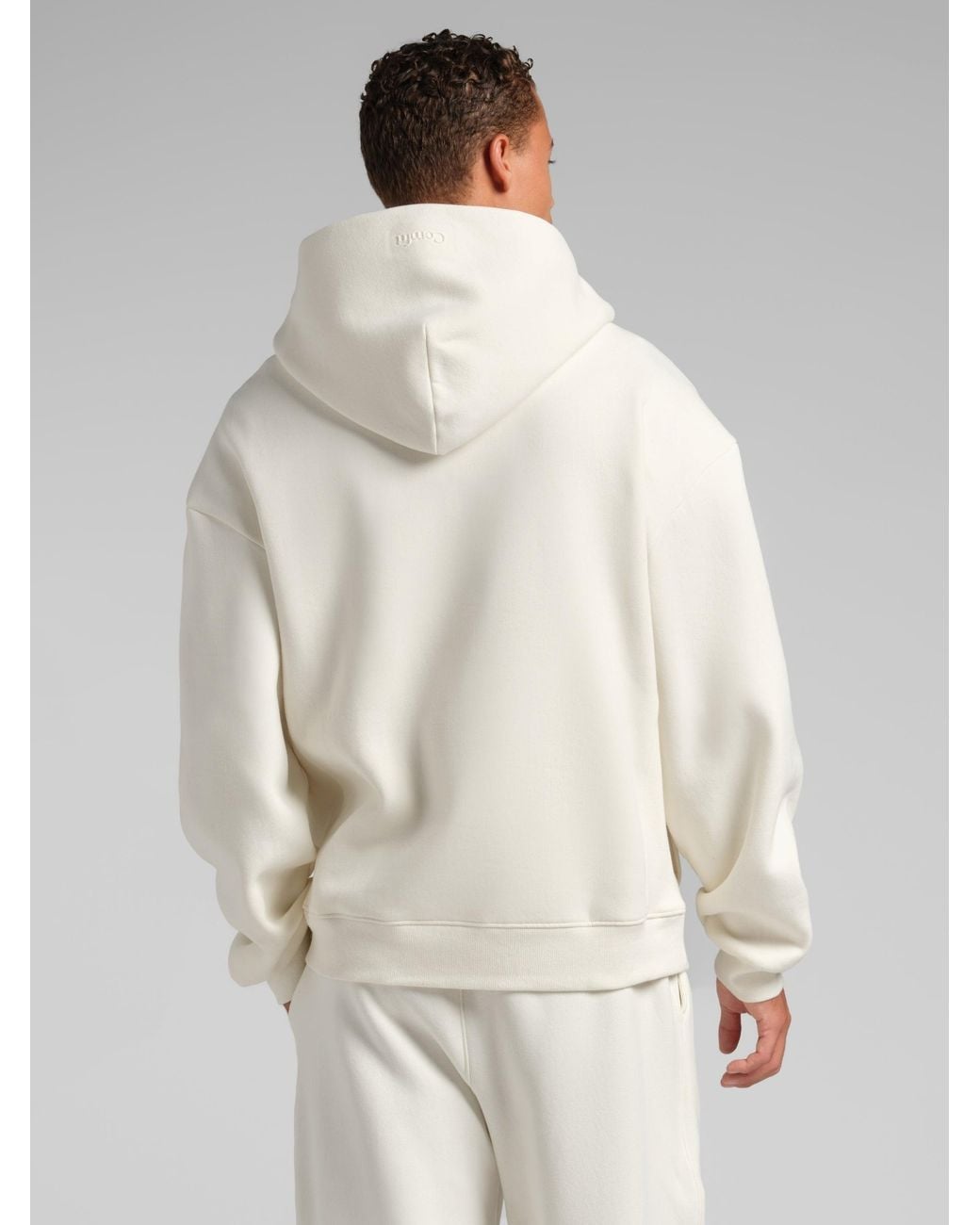 Comfrt Gray Basic Half Zip Hoodie – Mega