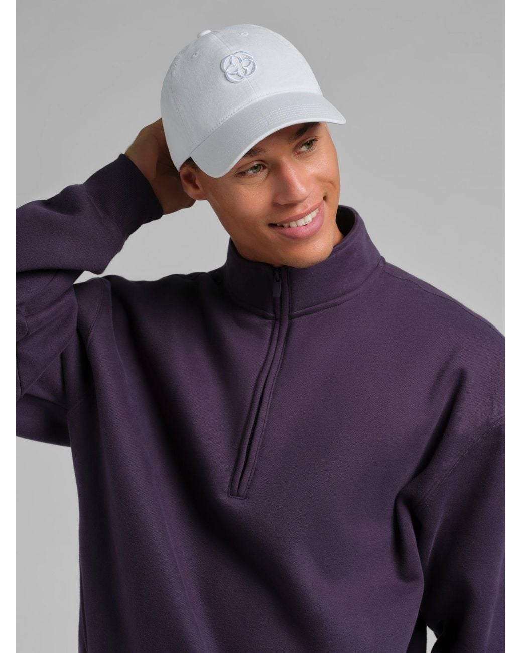 Comfrt White Icon Cap