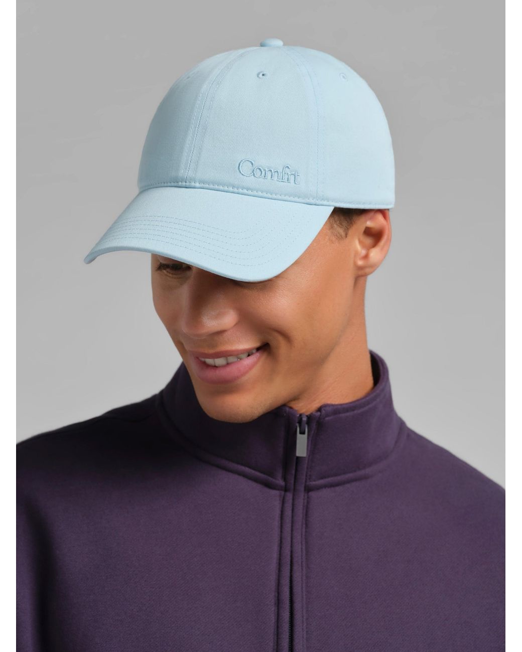 Comfrt Blue Logo Cap