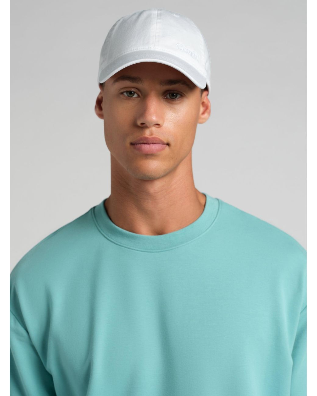 Comfrt White Logo Cap