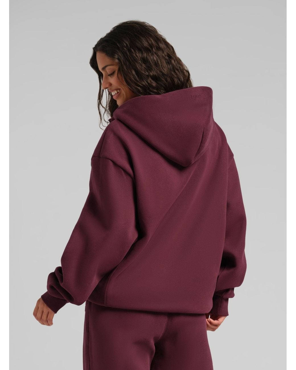 Comfrt Red Basic Half Zip Hoodie – Mega