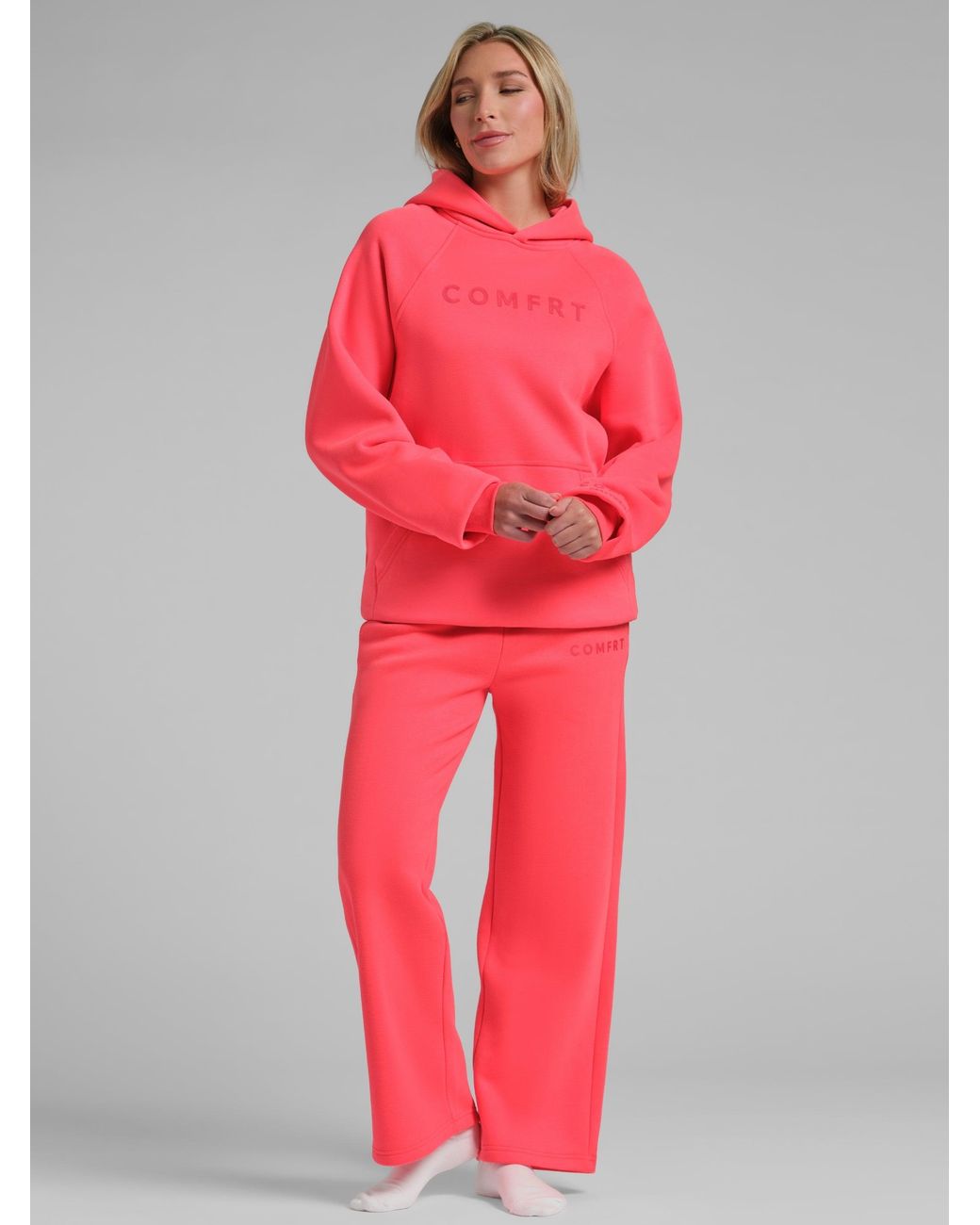 Comfrt Red Tranquil Hoodie
