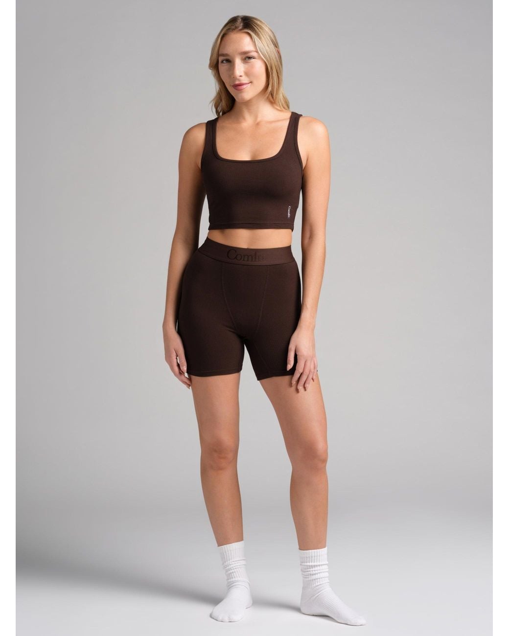 Comfrt Black Rib Contour Boxer
