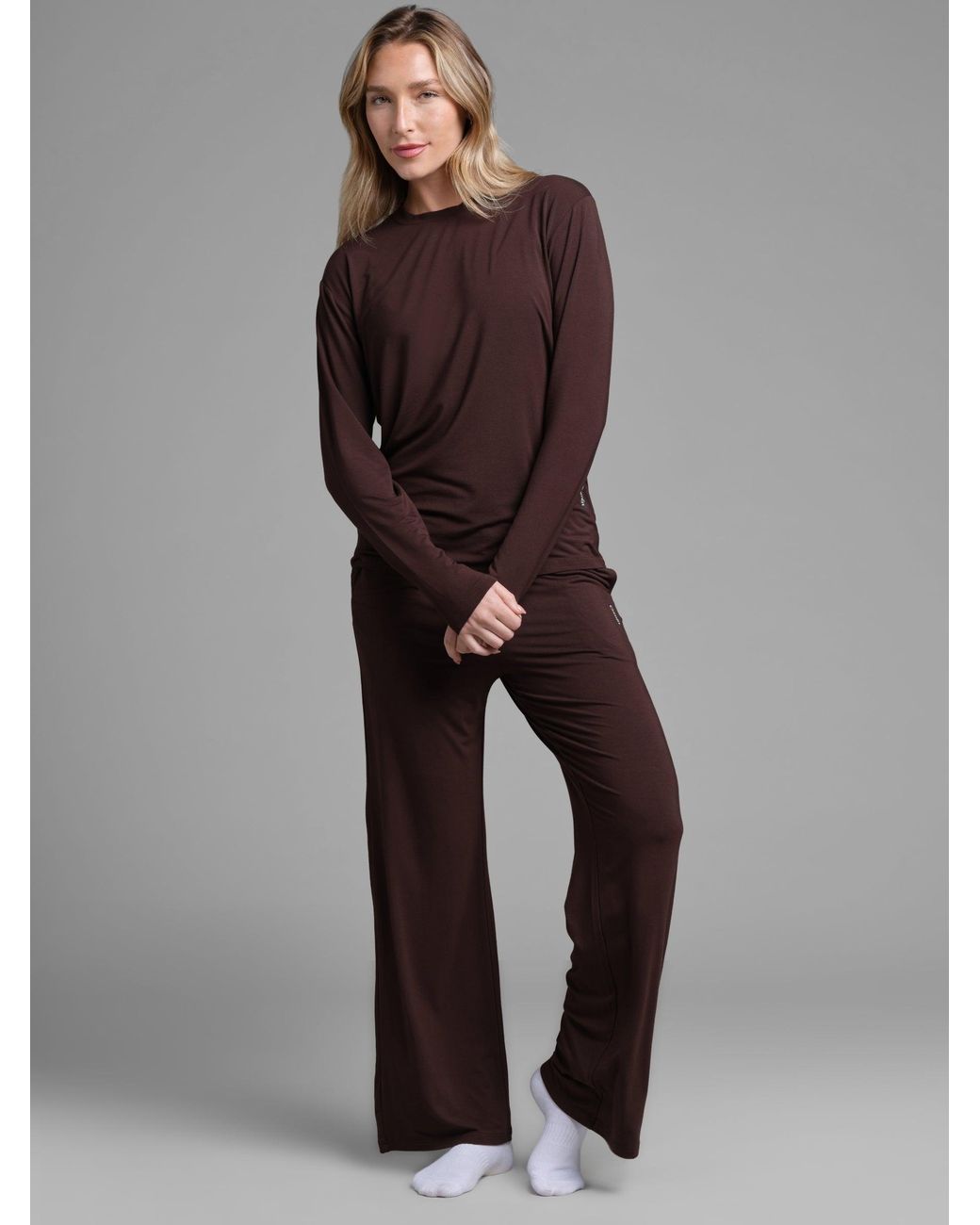 Comfrt Brown Cloud Lounge Pants