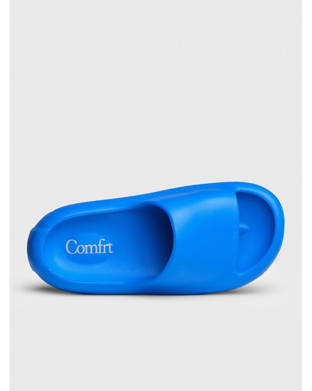 Comfrt Blue Marshmallow Slides