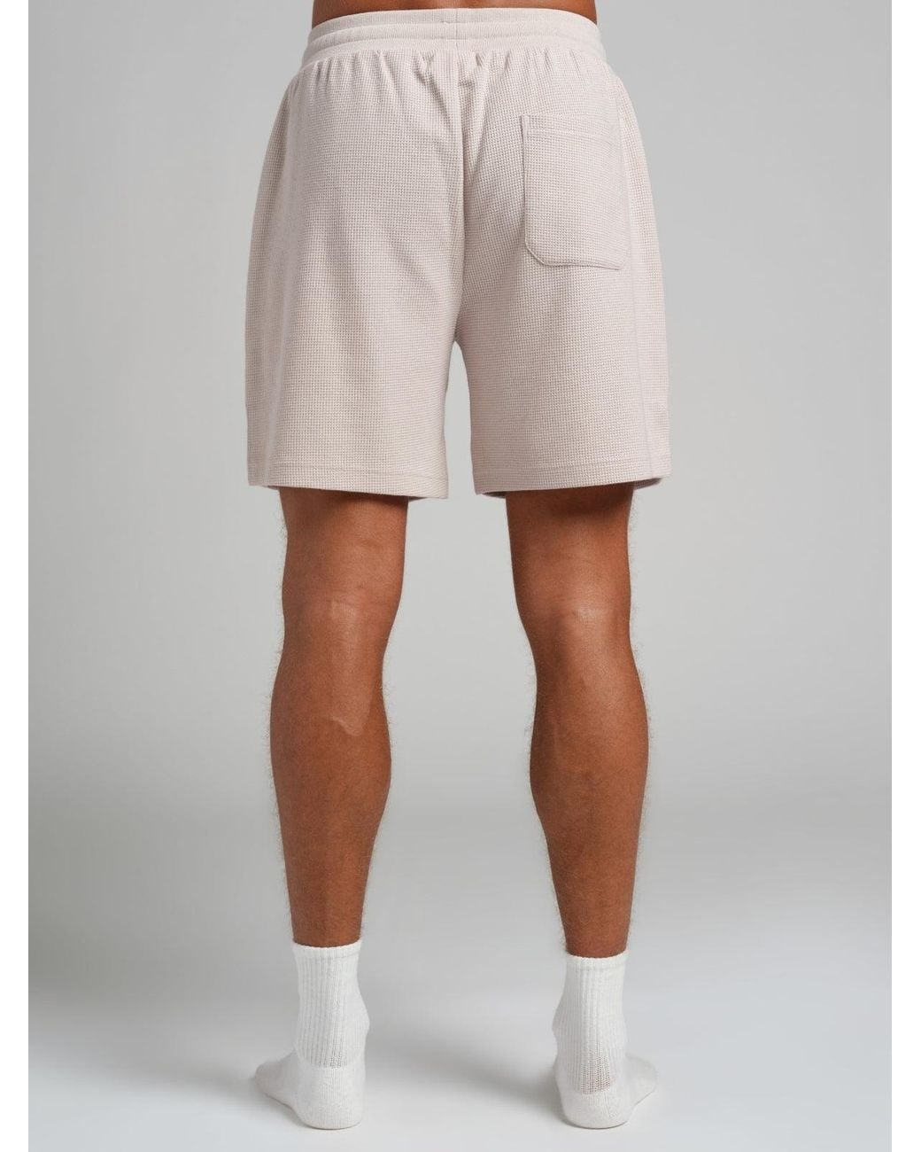 Comfrt Natural Waffle Lounge 7" Short