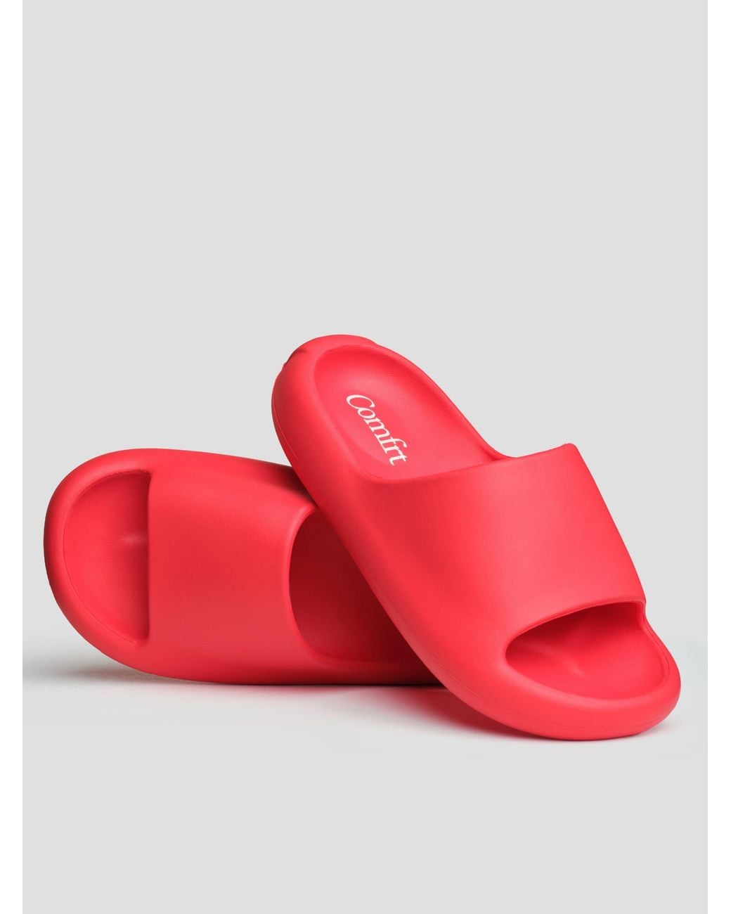 Comfrt Red Marshmallow Slides