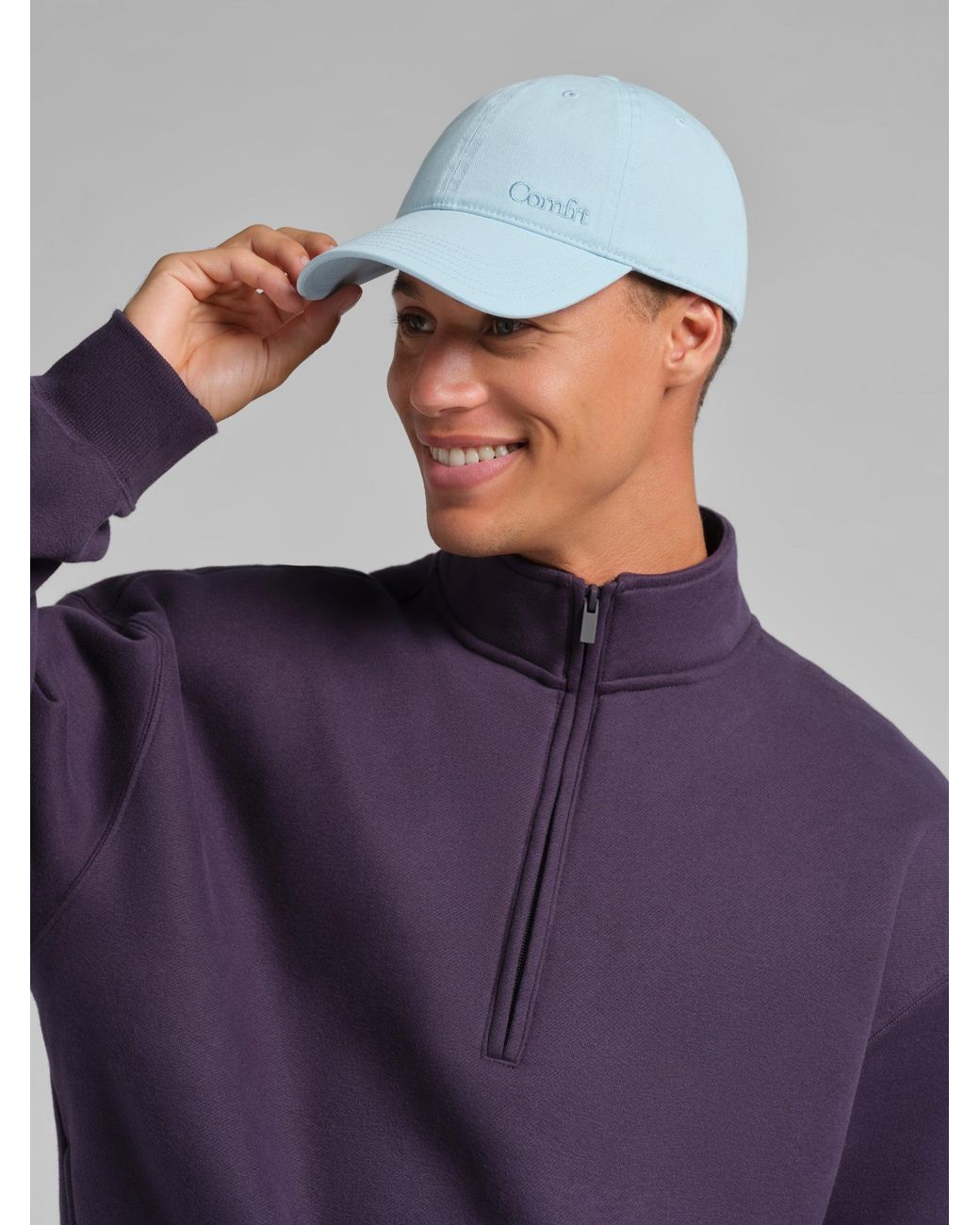 Comfrt Blue Logo Cap